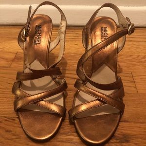 Michael Kors sandal heels sz 6
